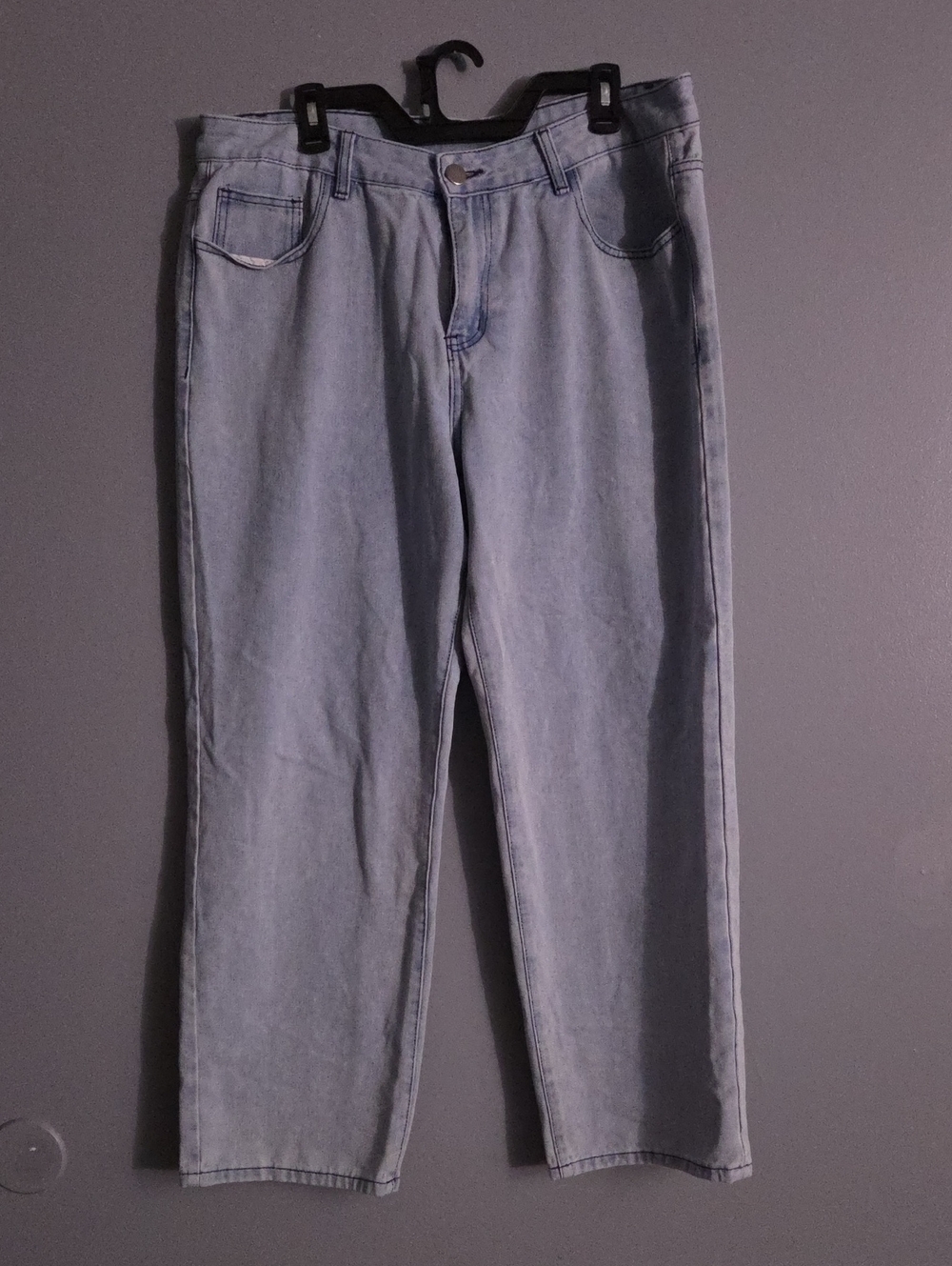 Relaxed Fit Light Blue Men's Jeans - Casual Everyday Denim